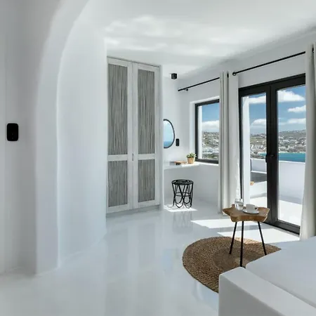 Villa Magnificent Mykonos Rikei 5 Bedrooms Unique Aegean Sea Views Private Infinity Pool Outdoor Jacuzzi Psarou Psarou (Mykonos)